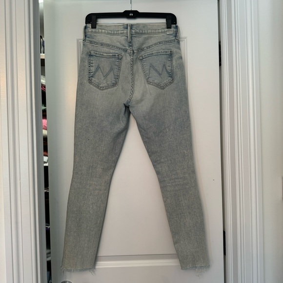 Mother The Stunner Zip Ankle Step Fray Size 27 - Picture 5 of 5